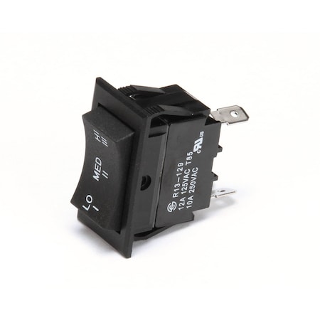 Waring Switch, Rocker, Lo/Med/Hi, WDM 030683