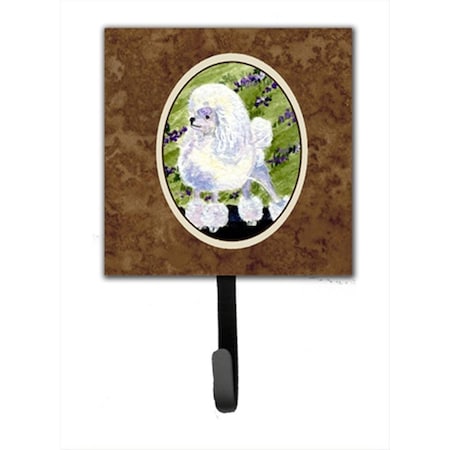 Carolines Treasures 4.25 x 6 in. Poodle Leash Or Key Hook SS8620SH4