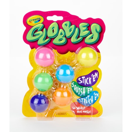 Crayola Globbles Fidget Toy, 6PK 74-7294