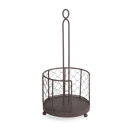 Fastfood Rustic Bronze Chicken Wire Paper Towel Holder FA2567661