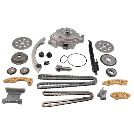 Engine Timing Chain Kit With Water Pump,