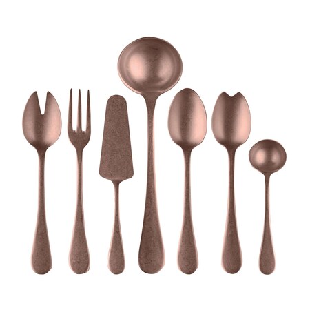 Mepra Vintage Bronze Serving Set - 7 Pcs. 1098VI2207