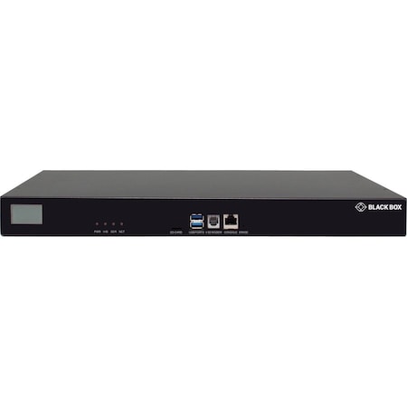 Black Box Console Server - Pots Modem, Dual 10/100/1000, 8-Port LES1708A-R2
