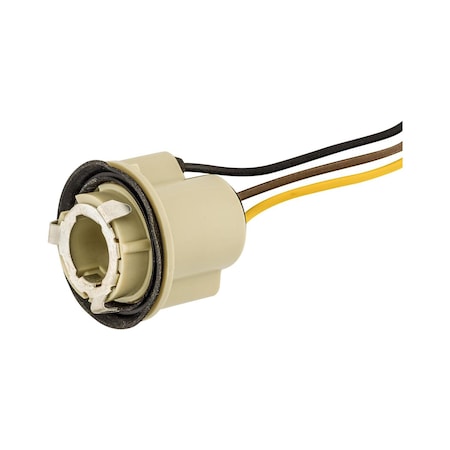 Auveco Park Stop And Tail Light Socket Connector - GM, 5PK 11476