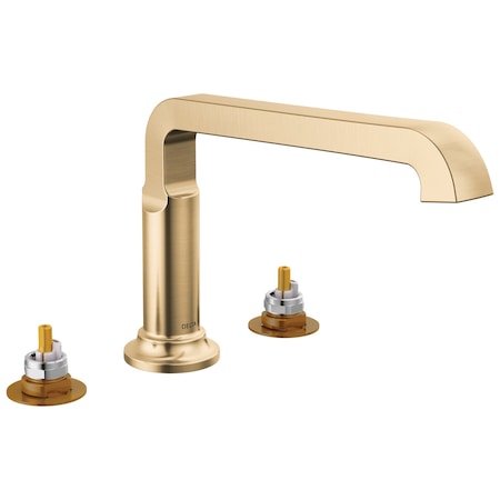 Delta Tetra Roman Tub Trim In Lumicoat Champagne Bronze T2789-CZ-PR-LHP