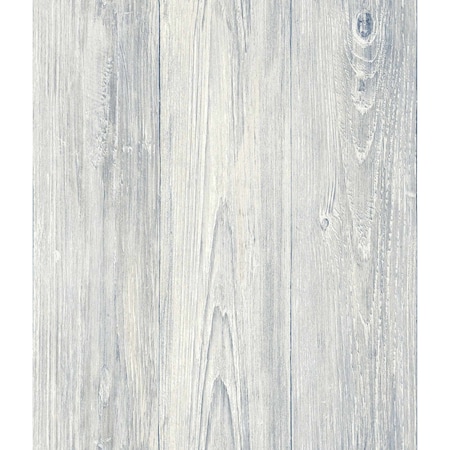 Chesapeake Mapleton Light Grey Shiplap Wallpaper 3118-642215