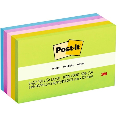 Post-It Note, Post-It, 3"X5", Ult, PK5 6555UC