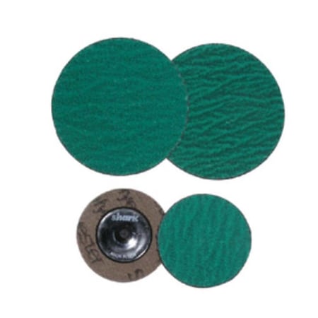Shark Industries 2 in.50 Green Grit Zirconia Mini Grinding Discs SR12614