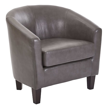 Osp Home Furnishings Ethan Tub Chair, Pewter ETN-PD26