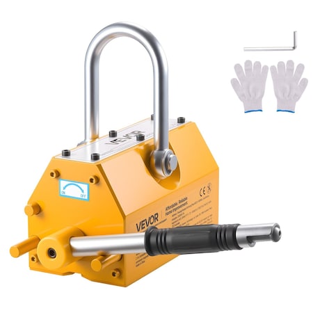 Vevor Permanent Magnetic Lifter Lifting Magnet 2200 lbs Pulling Capacity N42 PM-1000