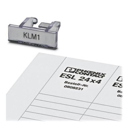 Phoenix Contact KLM 1 + ESL 24X4 Terminal strip markers 0809382