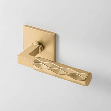 Mcbowery Hailey Champagne Gold Heavy Duty Modern Interior Dummy Door Handle 202DMGD