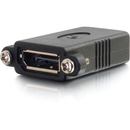 C2G DISPLAYPORT FEMALE TO FEMALE PANEL MOUNT 18405