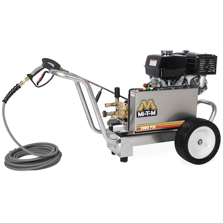 Mi-T-M GasPressureWasher, 389cc, 3800psi, 13hp GBA-3800-0DAH