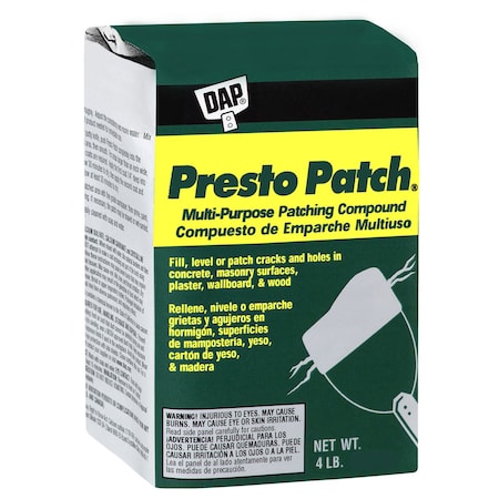 Dap Patching Compound, Box, White, Repair 7079858505