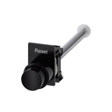 Siemens Pushbutton, compact, with extended stroke 12 mm, 22 mm, round 3SU1200-0KB10-0AA0