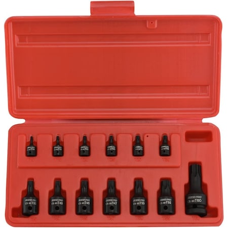 Neiko Tamperproof Torx Impact Socket Bit Set 10282B