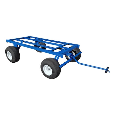 Jescraft Open Deck Utility Trailer 30inWx60inL with 18in Flat Free tires FWT-3060-18FF