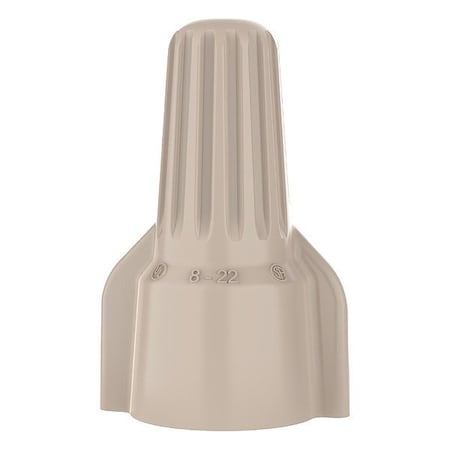 Ideal TwistOnWireConnector, Tan, , 600V, PK500 WT41-500JR