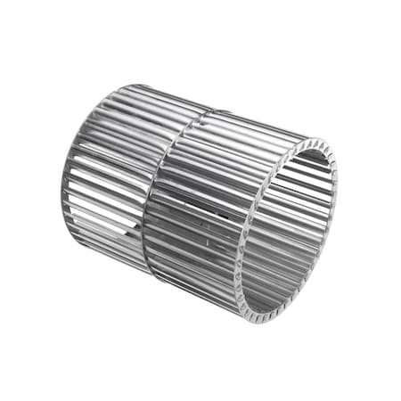 Trane Blower Wheel, Steel, 8in Diameter x 9in Long, 1.25in Bore FAN00517