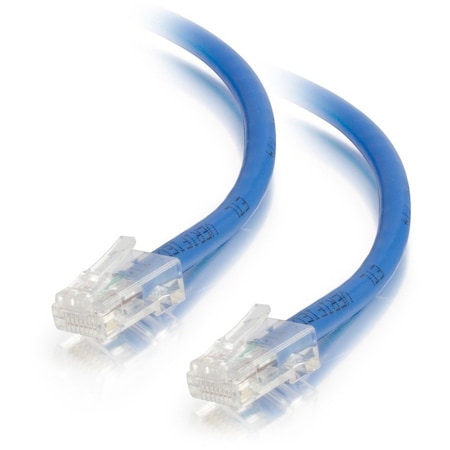 C2G 1FT CAT5E NONBOOTED UTP CABLE-BLU 25462