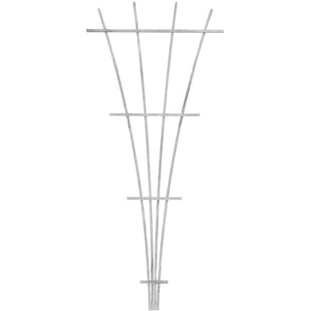 Panacea 72'' Wht Wood Fan Trellis 83735