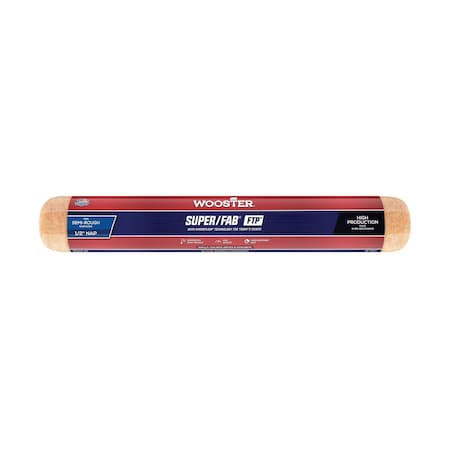 Wooster Super/Fab FTP 18'' x 1/2'' Knit Fabric Roller Cover RR924-18