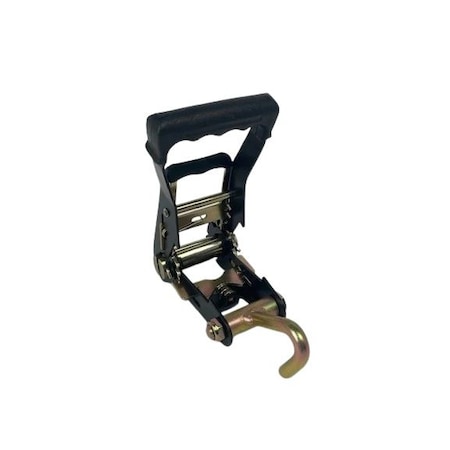 Safe N Secure 2-black-heavy-duty-ratchet-strap H-2RFH-HD