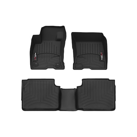 Weathertech Black, Front and Rear Floorliners 4417191-4416072