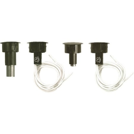 Securitron Door Position Switch, Wood, Anodized, Includes: Cylindrical Permanent Magnet DPS-W-BK
