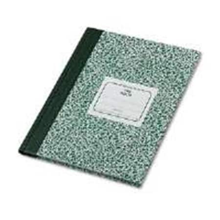 Rediform 53010 Lab Notebook Wide Rule White 96 Sheets And Pad YYAZ-RED53010