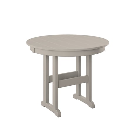 Polybird 38" ROUND TABLE "COUNTER HEIGHT"     SAND POLYBIRD P15-C