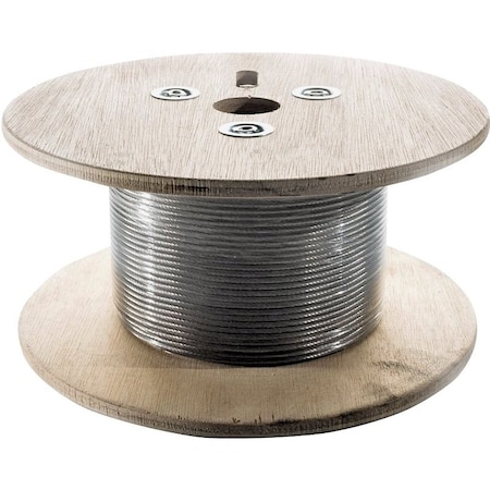 Ram Tail Ram Tail RT WR 3-100 Wire Rope, 100 ft L, 3 mm Dia, 316 Stainless Steel RT WR 3-100