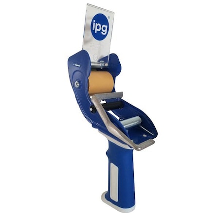 Intertape Tape Dispenser, 2 in Max. Tape Width, 3 in Tape Core Dia., Ergonomic, Blue DISPCST