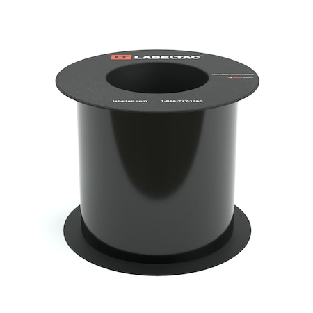 Labeltac High Performance 10-Year Vinyl Supply 5in x 75ft LT9, Black LT503HP-C