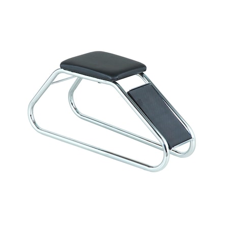 Dwellingdesigns Shoe Bench Stool, Chrome DW1105466