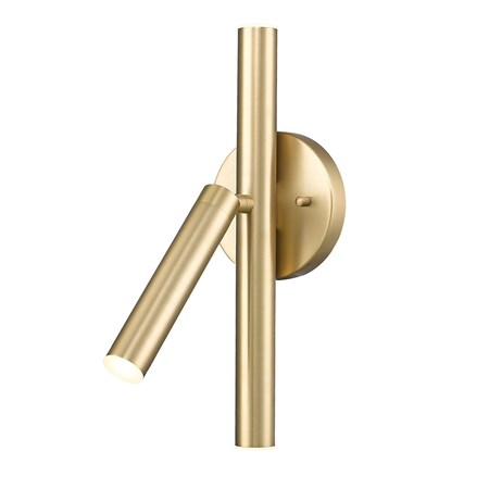 Z-Lite 3 LightWall Sconce in Modern Gold 919-3S-MGLD-LED