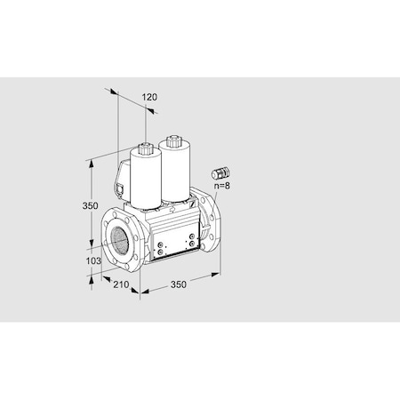 Honeywell Kromschroder VCS8100F05NNKL3B/PPPP/PPPP KS88207098