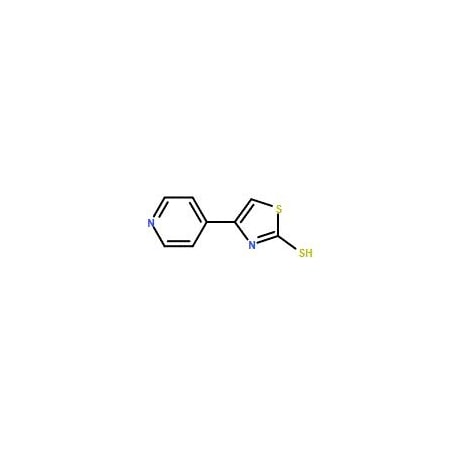 Ak Scientific 4-(4-Pyridinyl)thiazole-2-thiol (1g), CAS 77168-63-9 X4779-1g