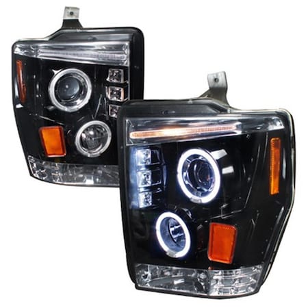 Overtime 2008 - 2010 Ford F250 Projector Headlights OV2654354