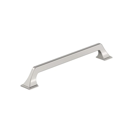 Amerock Exceed 7-9/16 inch 192mm Center-to-Center Polished Nickel Cabinet Pull BP36922PN