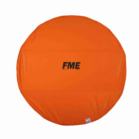 Ty-Flot Vented Magnetic Cover, 66 in Dia, Orange MAG66DIAVOR