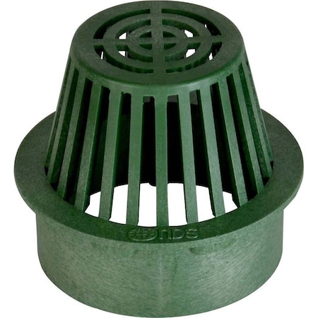Nds 0663SDG Drop-In Atrium Grate, 5/16 in Grate Opening, 23.91 sq-in Open Surface Area, Polyethylene 80/0663SDG