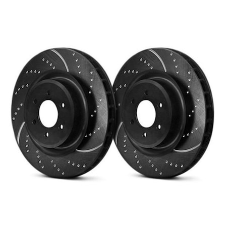 Ebc Brakes 1997-2011 Honda Civic Sport Rotor Kit, 2 Piece, 2PK GD7345