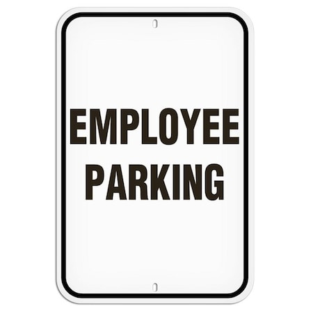 Primeguard Employee Parking, 12'' x 18'' PSS1012R