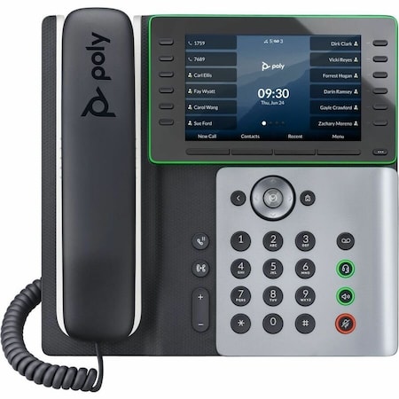 Hp Poly Edge E550 IP Phone and PoE-enabled 82M91AA