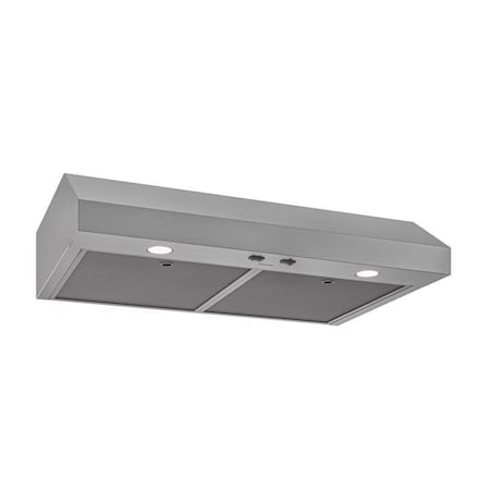 Broan-Nutone GLA1 30 in. W Silver Range Hood GLA1303SS