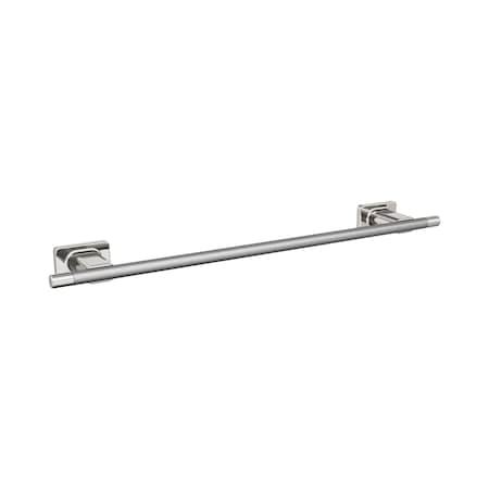 Amerock Esquire Polished Nickel/Stainless Steel Contemporary 18 in 457 mm Towel Bar BH26614PNSS