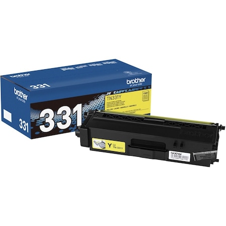 Brother Yellow Toner Cartridge 1,500 Yield TN331Y