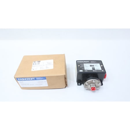 Ashcroft PRESSURE SWITCH 1/4IN 60PSI 125/250/480V-AC B424V
